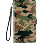 Coque cuir pour zte blade a71 etui a rabat motif dessin pour filles femmes, portefeuille housse avec ...