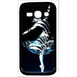 Coque - danseuse etoile - compatible avec samsung galaxy ace 3 - plastique - bord noir