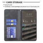 Coque compatible avec doro 8220 housse de tlphone portable pu support en cuir magntique wallet cover ...