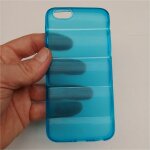 Coque doudoune iphone 6 et 6s bleu
