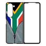 Coque drapeau afrique du sud africain samsung galaxy z fold 5 silicone de protection smartphone original ...
