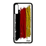 Coque drapeau allemagne allemand a70 silicone de protection jeux olympiques football coupe d'europe personnali ...