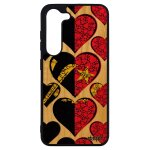 Coque drapeau angola angolais samsung galaxy s23 + plus en bois silicone portable coupe du monde i love ...