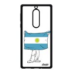 Coque drapeau argentine argentin nokia 5 silicone personnalis� foot jeux olympiques caoutchouc etui antichoc ...