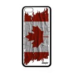 Coque drapeau canada canadien silicone iphone 5c tissu housse jo telephone apple iphone 5c