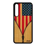 Coque drapeau etats unis usa americain huawei p20 pro bois silicone basket nfl a