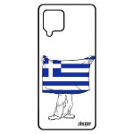 Coque drapeau grece grec samsung a42 silicone housse smartphone etui design coupe du monde jeux olympiques ...