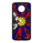 Coque drapeau tibet tibetain moto e4 + plus silicone bouddhisme zen coeur asie i love bouddha 4g etui ...