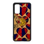 Coque drapeau tibet tibetain pour samsung s20 bois silicone fr�ne portable i love zen bouddhisme 4g noir ...