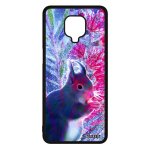 Coque ecureuil pour redmi note 9 pro silicone telephone design etui mobile portable nature fleurs animaux ...