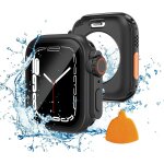 Coque etanche 2 en 1 compatible avec apple watch 45 mm, protecteur d'écran série 8 / 7 [ressemble a une ... Coque etanche 2 en 1 compatible avec apple watch 45 mm, protecteur d'écran série 8 / 7 [ressemble a une ...