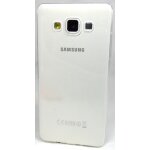 Coque etui housse silicone gel samsung galaxy a5 blanc transparent + stylet