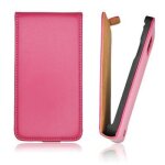 Coque etui rabat gamme luxe pour lg l7 (p700) de couleur rose