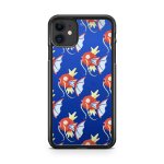 Coque fifrelin noire pour iphone 11 pro max magicarpe magikarp pokemon