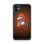 Coque fifrelin noire pour iphone 11 pro max mario tanuki cute