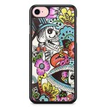 Coque fifrelin noire pour iphone 5c liberty dia de la catrina