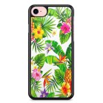 Coque fifrelin noire pour iphone 5c liberty tropical flower