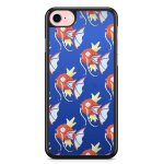 Coque fifrelin noire pour iphone 7 plus et iphone 8 plus magicarpe magikarp pokemon