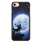 Coque fifrelin noire pour iphone 7 plus et iphone 8 plus noctali pokemon moon