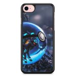 Coque fifrelin noire pour iphone 7 et iphone 8 noctali pokemon pokeball