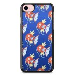 Coque fifrelin noire pour iphone x et iphone xs magicarpe magikarp pokemon