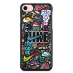 Coque fifrelin rigide noire pour iphone 6 et 6s nike air force 1