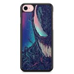 Coque fifrelin rigide noire pour iphone 6 et 6s spiderman venom 3 ref 8376