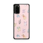 Coque fifrelin rigide noire pour samsung galaxy s20 evoli evolutions pokemon ref 8938
