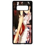 Coque - filles manga 2 - compatible avec samsung galaxy note 8. 0 - plastique - bord noir