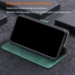 Coque folio cuir etui pour motorola moto g14, antichoc portefeuille housse vec fentes pour cartes, pu ...