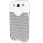 Coque frill de marque iluv pour samsung s3 i9300 blanc