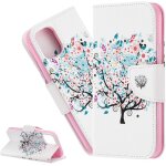 Coque galaxy a02s eu model, etui housse pour samsung galaxy a02s coque antichoc paillon fleur anime pu ...