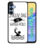 Coque pour galaxy a15 4g / 5g - j peux pas j ai water polo 1 - silicone - noir Coque pour galaxy a15 4g / 5g - j peux pas j ai water polo 1 - silicone - noir