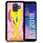Coque pour galaxy a6 + (2018) - titi - noir