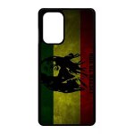 Coque pour galaxy a72 - listen to bob marley - noir