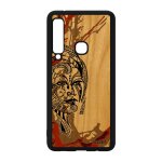 Coque pour galaxy a9 2018 bois silicone femme fille feerique mobile samsung galaxy a9 2018