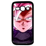 Coque pour galaxy ace 3 - dbz goku pink saiyan - noir