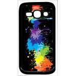 Coque galaxy ace 3 - pop art color smash - noir