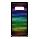 Coque galaxy s10e - drapeau gay pride rainbow grunge - noir