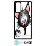 Coque pour galaxy s20 fe - chat noir 2 - noir