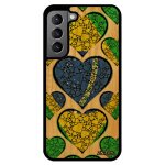 Coque pour galaxy s22 + plus en bois silicone drapeau bresil bresilien portable coupe du monde design ...