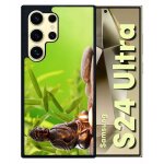 Coque pour galaxy s24 ultra - zen attitude bouddha bougie - silicone - noir