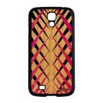 Coque pour galaxy s4 en bois silicone design carreau personnalis motif etui telephone effet portable ...