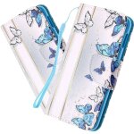 Coque galaxy s8, etui housse pour samsung galaxy s8 coque paillette anime paillon fleur pu cuir flip ...