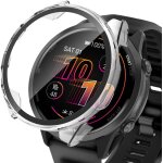 Coque compatible avec garmin forerunner 570 47mm, bo�tier pc rigide apporter protection d'�cran en verre ...