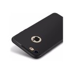 Coque gel tpu noir pour iphone 7 - coque housse etui anti choc hybride protection gel tpu silicone souple ...
