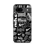 Coque google pixel 8a nike air logo download nike graffiti noir et blanc