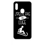 Coque pour honor 10 lite - j peux pas j ai luge 2 - silicone - noir