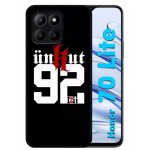 Coque pour honor 70 lite - unkut haut de seine 92 - silicone - noir