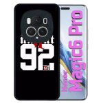 Coque pour honor magic 6 pro - unkut haut de seine 92 - silicone - noir